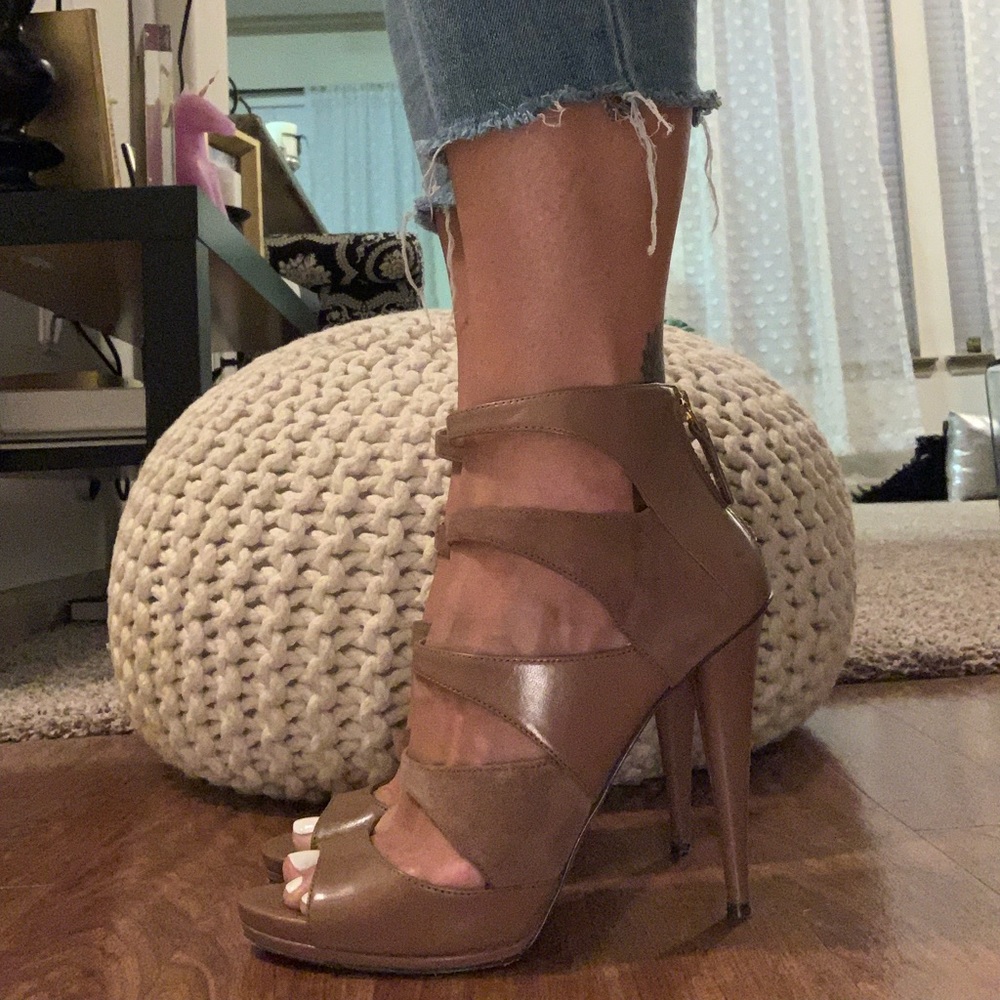 Nine West gladiator heels